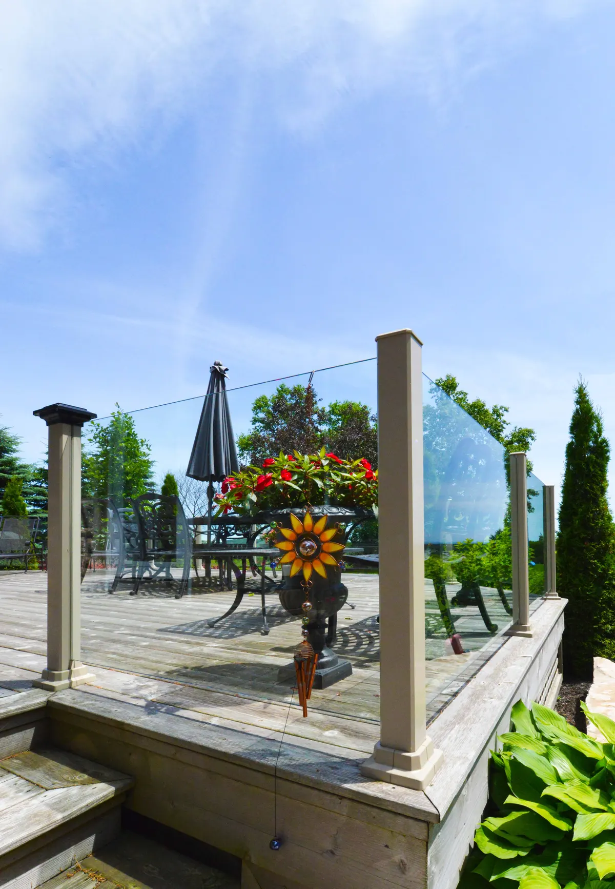 Myrtle Beach Topless Glass Railing