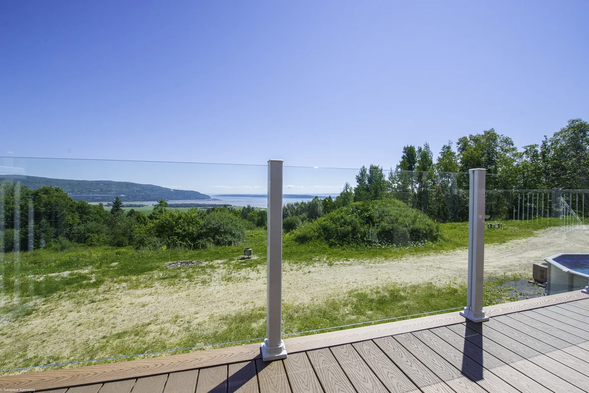 Myrtle Beach Topless Glass Railing