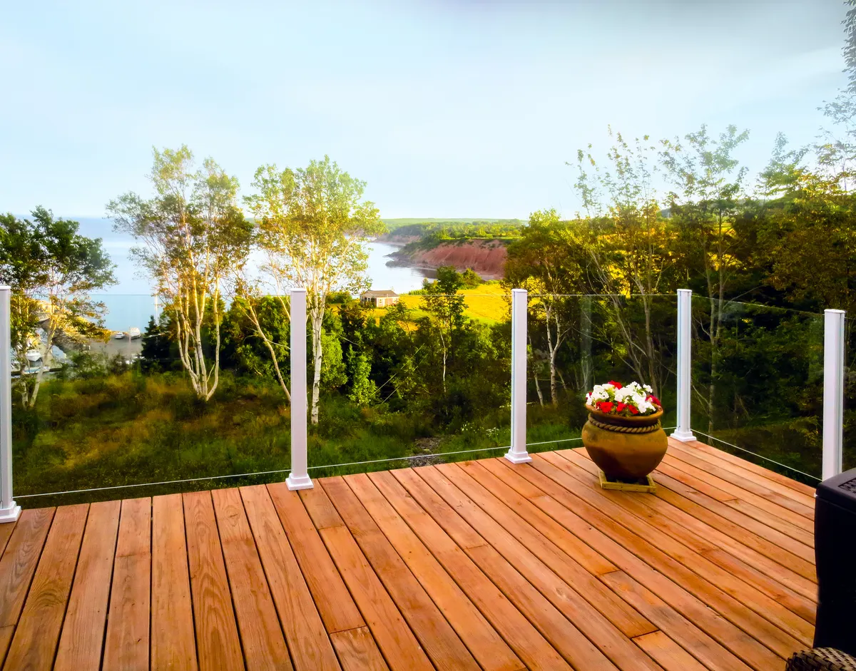 Myrtle Beach Topless Glass Railing