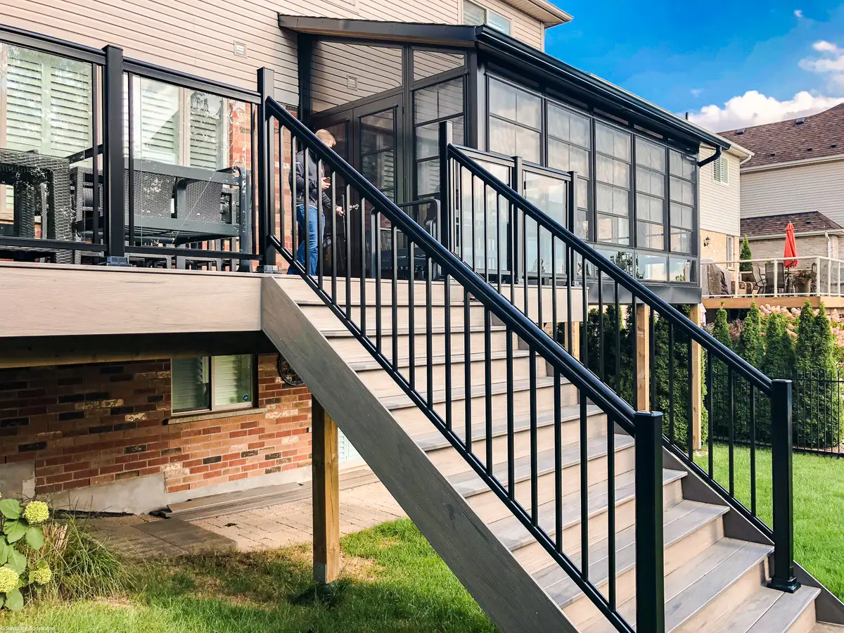 Myrtle Beach Aluminum Picket Railing